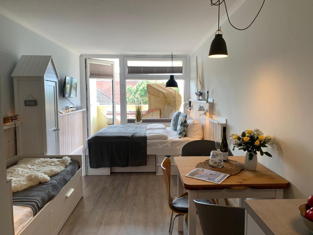 Apartment 53 Rasmus Bude Im Haus Villa Anna Sankt Peter-Ording Bagian luar foto