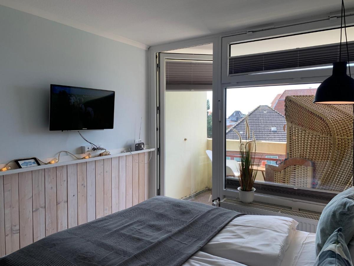 Apartment 53 Rasmus Bude Im Haus Villa Anna Sankt Peter-Ording Bagian luar foto