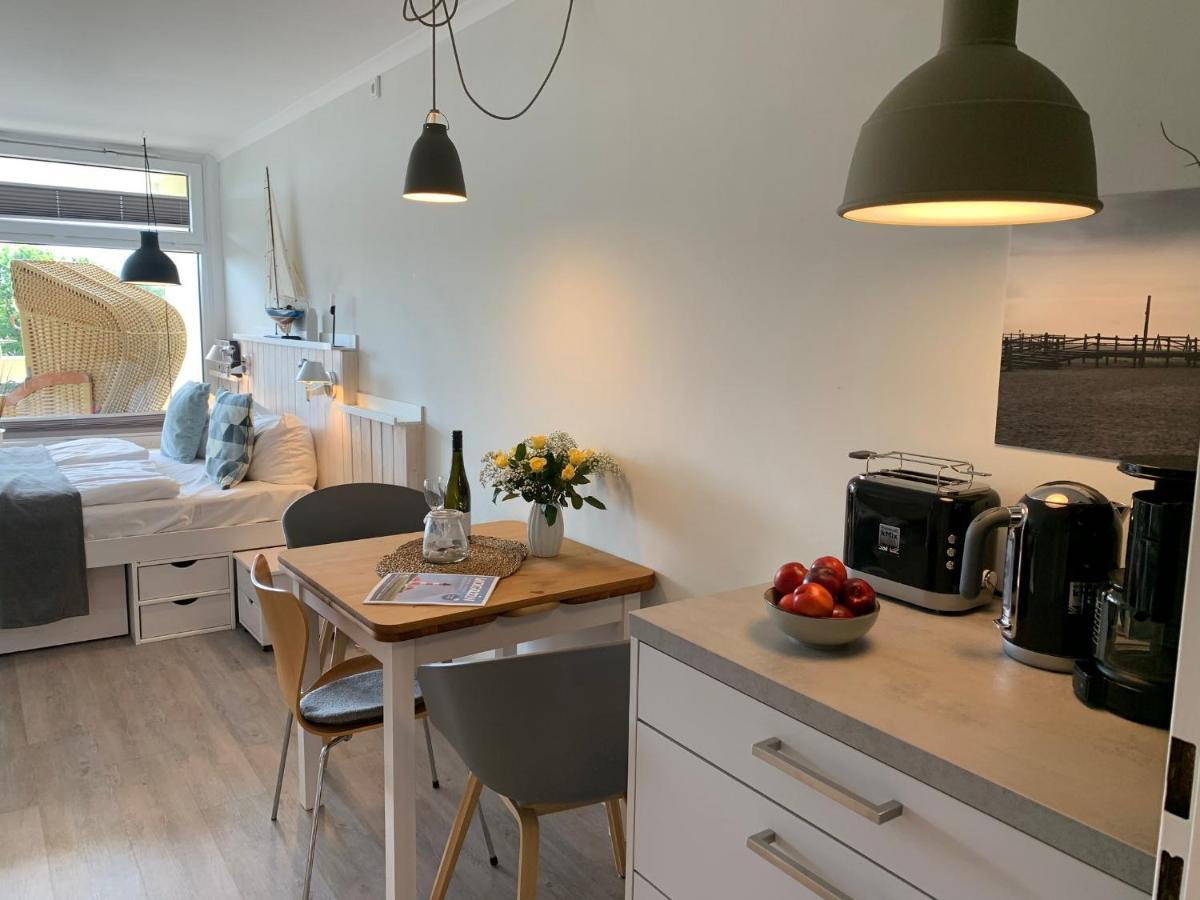 Apartment 53 Rasmus Bude Im Haus Villa Anna Sankt Peter-Ording Bagian luar foto